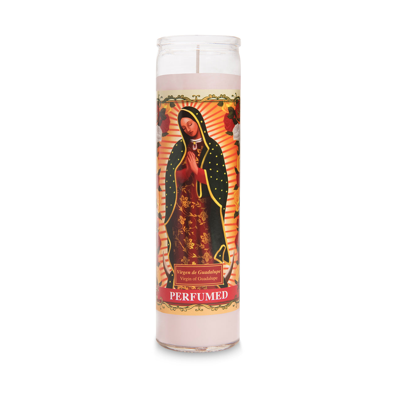 PRAYER CANDLE VIRGEN GUADALUPE 12/CS
