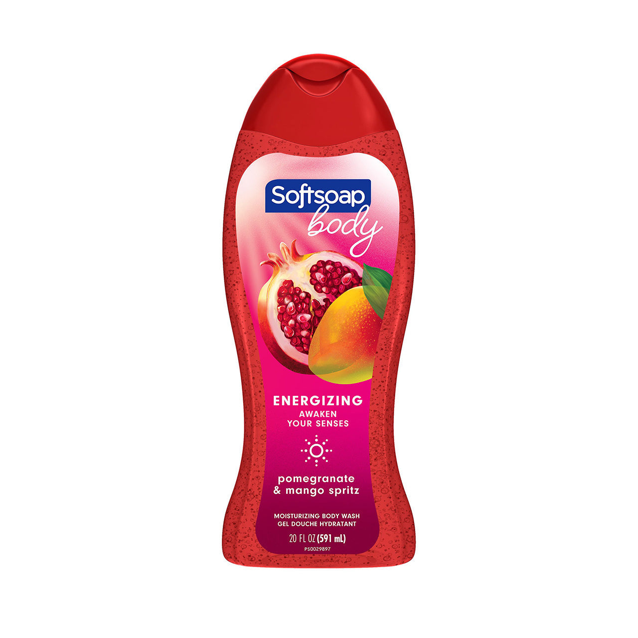 SOFTSOAP 20OZ BODY WASH POMEGRANATE & MANGO 4/CS