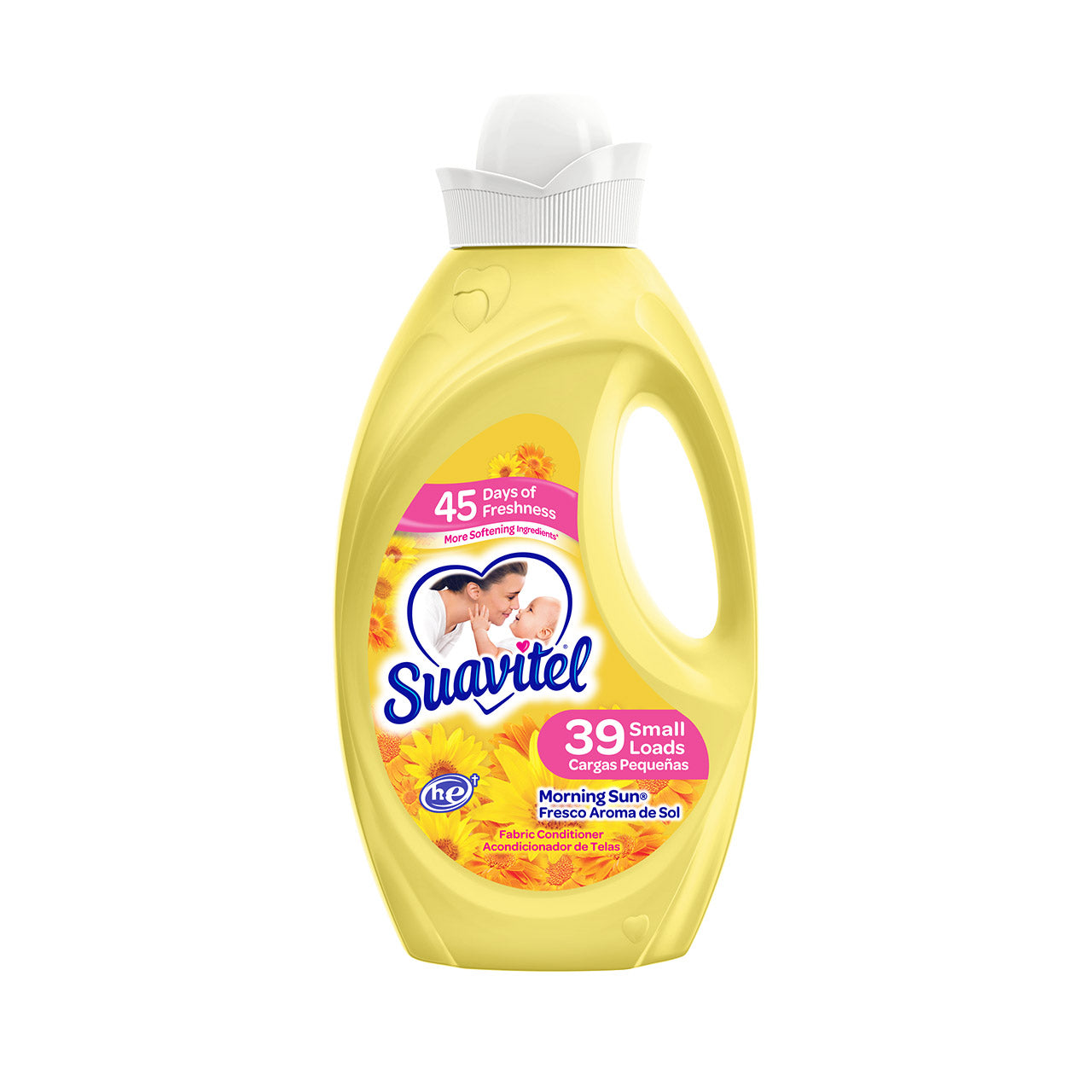 SUAVITEL 46OZ SOFTENER MORNING SUN (YELLOW) 6/CS