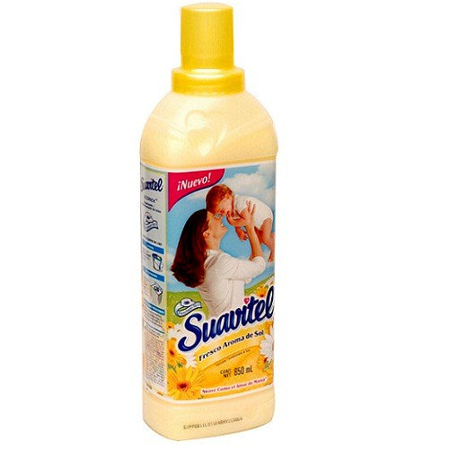 SUAVITEL850ML SOFTENER AROMA DE SOL (YELLOW) 12/CS