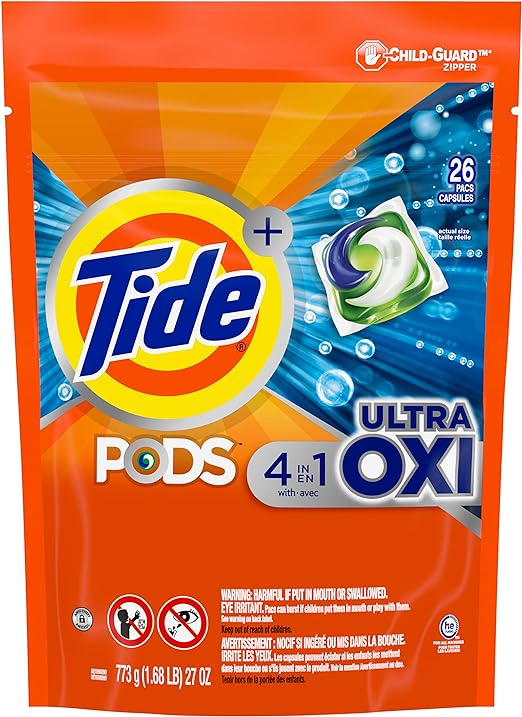 TIDE PODS 26CT ULTRA OXI 3/CS