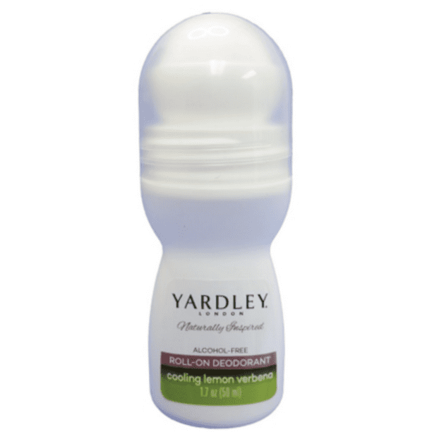 YARDLEY 1.7OZ ROLL ON DEODORANT LEMON VERBENA 12/CS