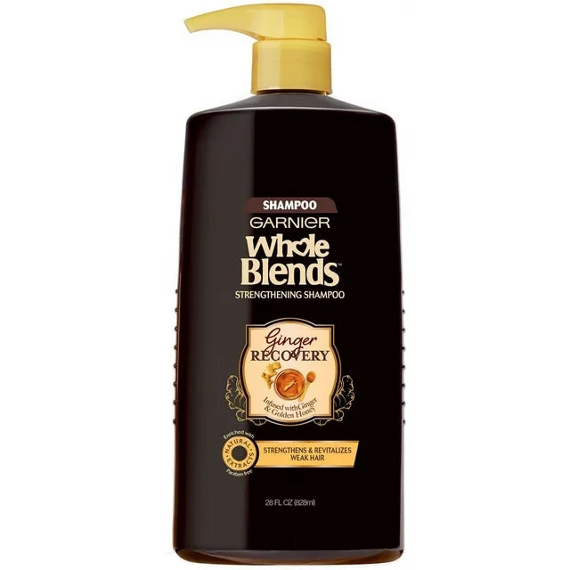 GARNIER 28OZ WHOLE BLENDS GINGER RECOVERY STRENGTHENING SHAMPOO 4/CS