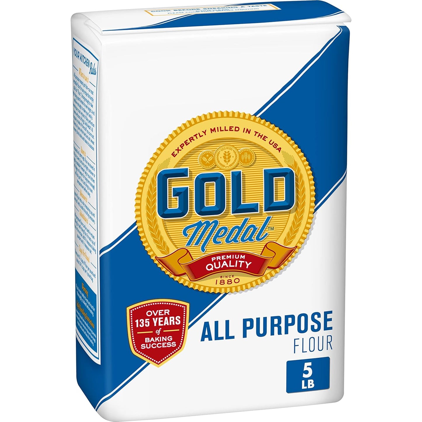 GOLD MEDAL 5LB ALL PURPOSE FLOUR 8/CS