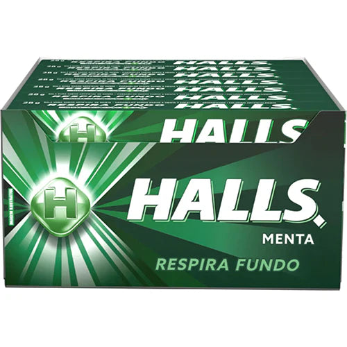 HALLS COUGH DROPS (MENTA) MINT 21CT