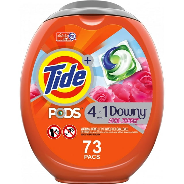 TIDE PODS 73CT ULTRA (DOWNY APRIL FRESH) 4/CS