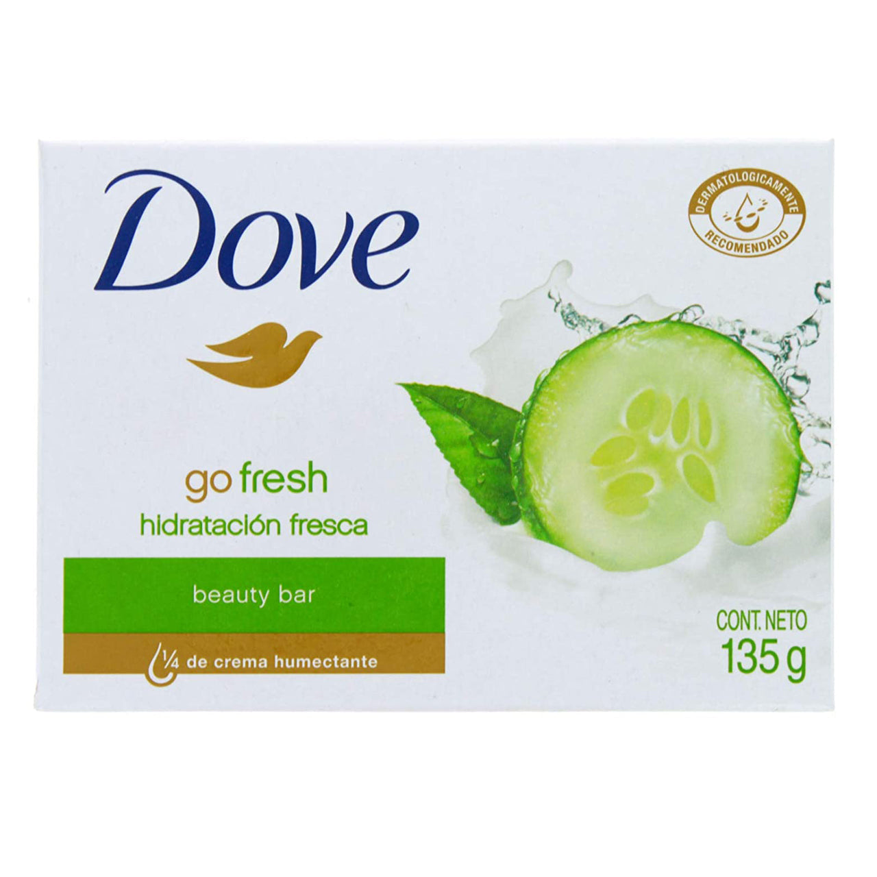 DOVE 100g BAR SOAP 4PK GO FRESH TOUCH 12/CS