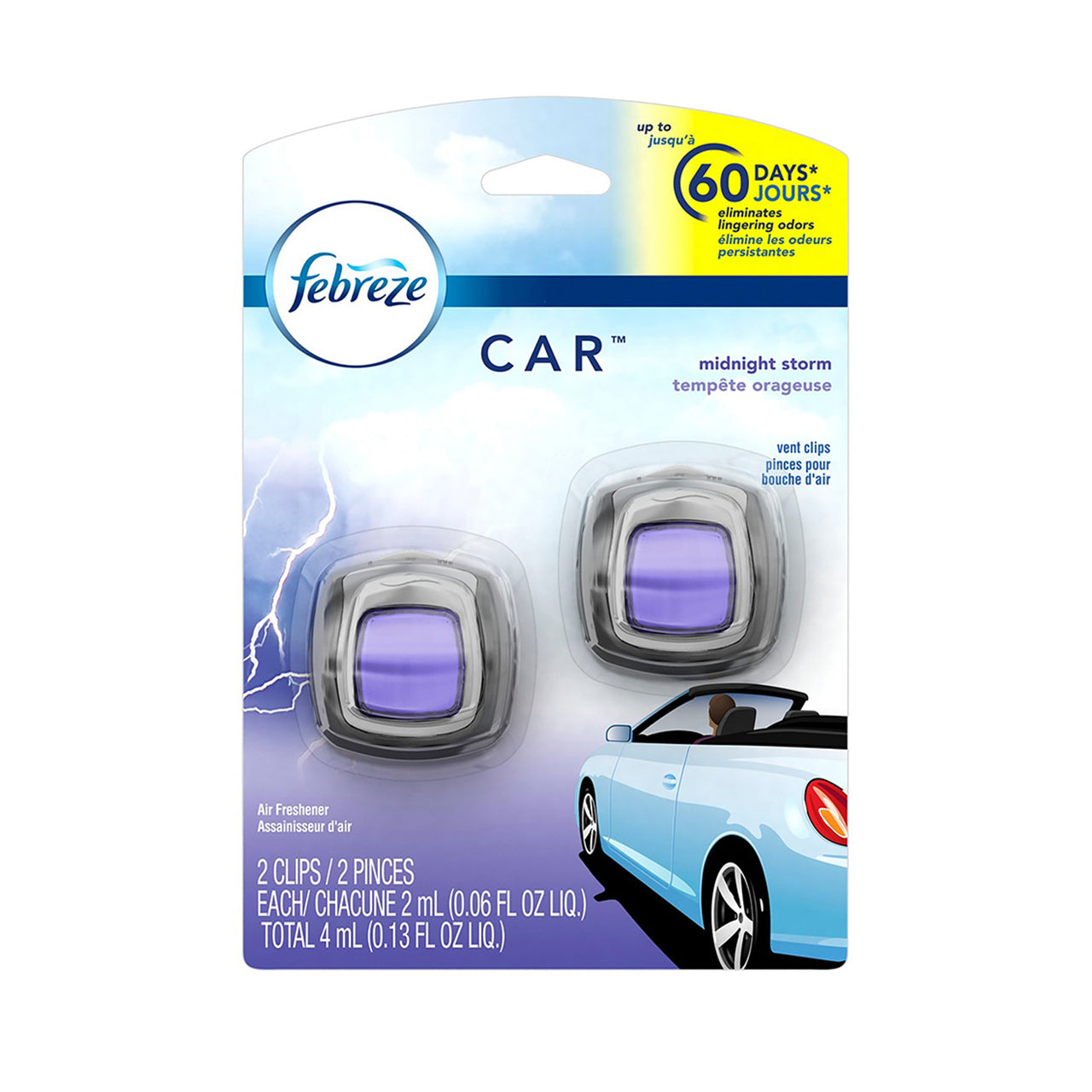 FEBREZE 1CT CAR VENTS HAWAIIAN ALOHA 8/CS