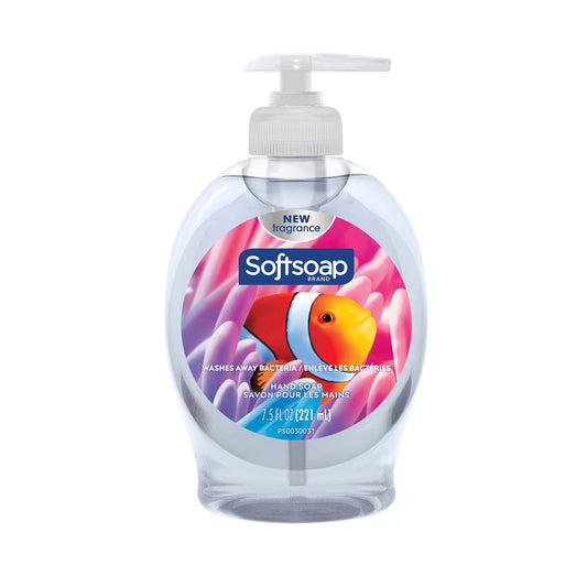 SOFT SOAP 7.5OZ LIQUID HAND SOAP AQUARIUM 6/CS