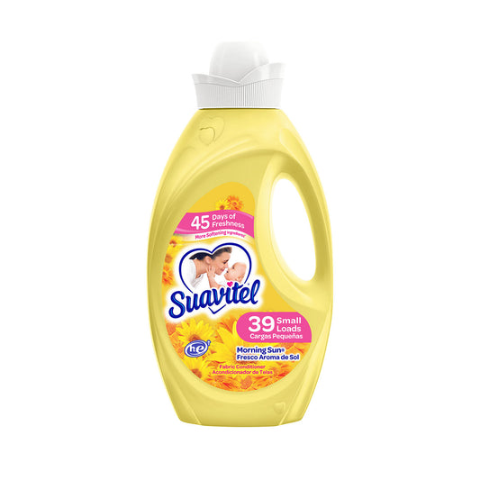 SUAVITEL 46OZ SOFTENER MORNING SUN (YELLOW) 6/CS