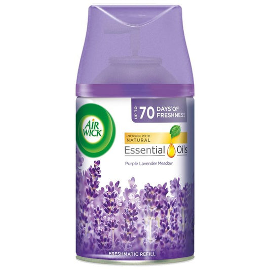 AIR WICK 250ML FRESHMATIC REFILL LAVENDER MEADOW 6/CS