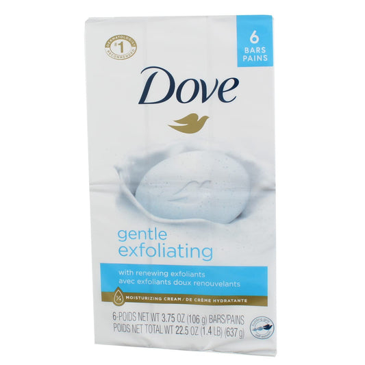 DOVE SOAP 3.75OZ COOL EXFOLIATING 6PK 12/CS