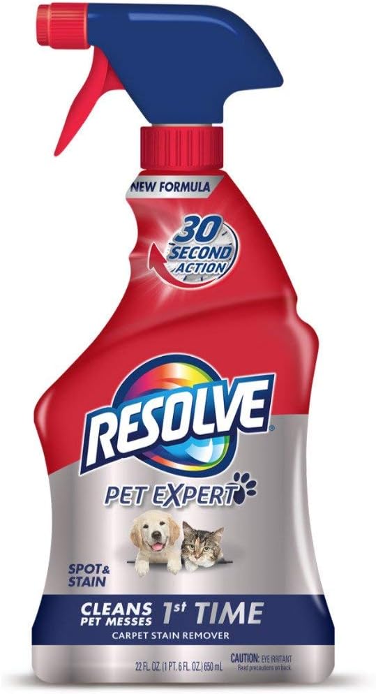 RESOLVE 22OZ PET STAIN & ODOR CARPET CLEANER 6/CS