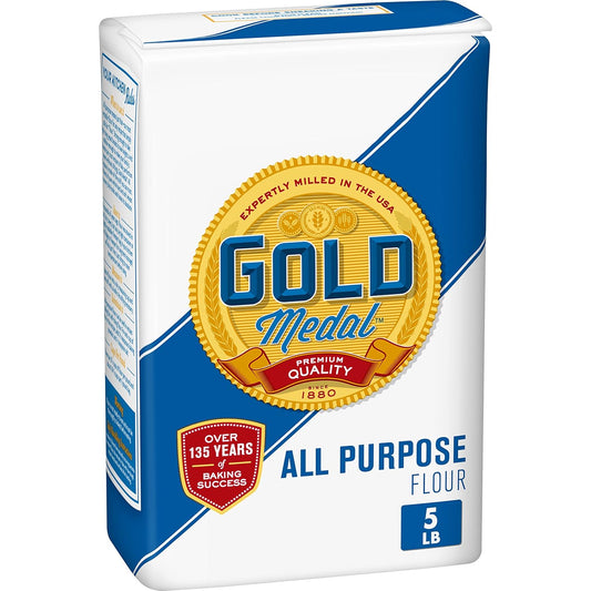 GOLD MEDAL 5LB ALL PURPOSE FLOUR 8/CS