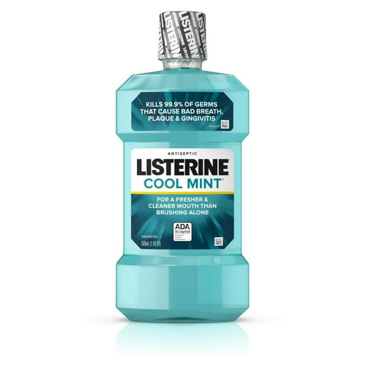 LISTERINE 500ML MOUTH WASH COOL MINT12/CS