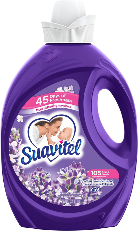 SUAVITEL 105OZ SOFTENER LAVENDER 4/CS