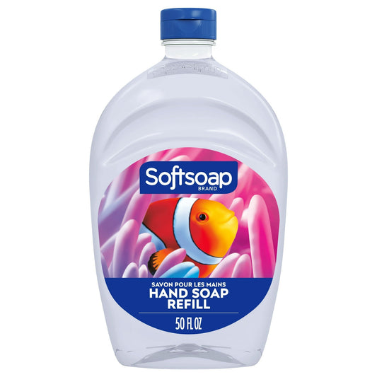 SOFTSOAP 50OZ REFILL AQUARIUM 6/CS..