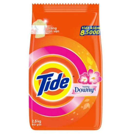 TIDE 2.5KG POWDER DETERGENT W/DOWNY 4/CS