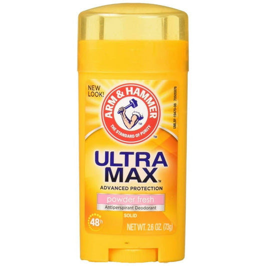 ARM & HAMMER 2.6OZ DEODORANT ULTRA MAX FRESH 12/CS