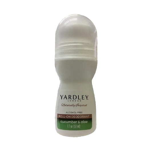 YARDLEY 1.7OZ ROLL ON DEODORANT CUCUMBER & ALOE 12/CS