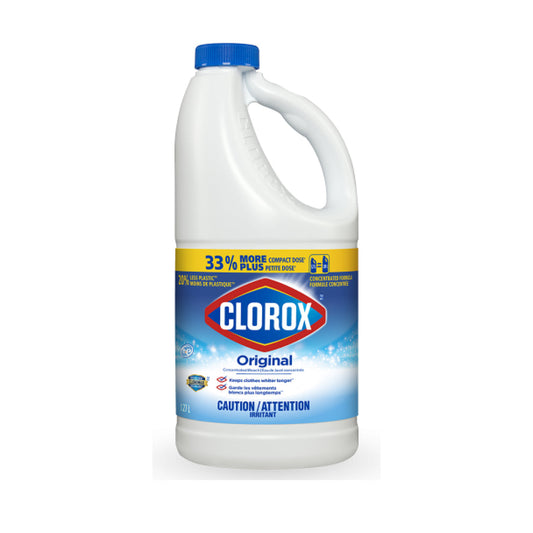 CLOROX 31.4OZ/900ML BLEACH REGULAR 15/CS