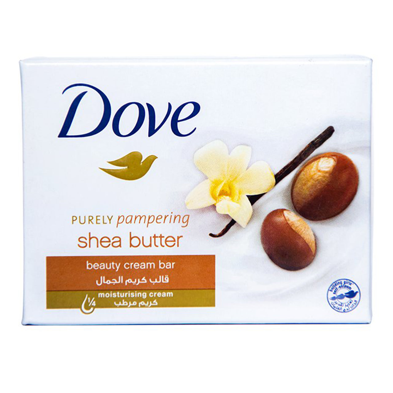 DOVE 135g BAR SOAP SHEA BUTTER 48/CS