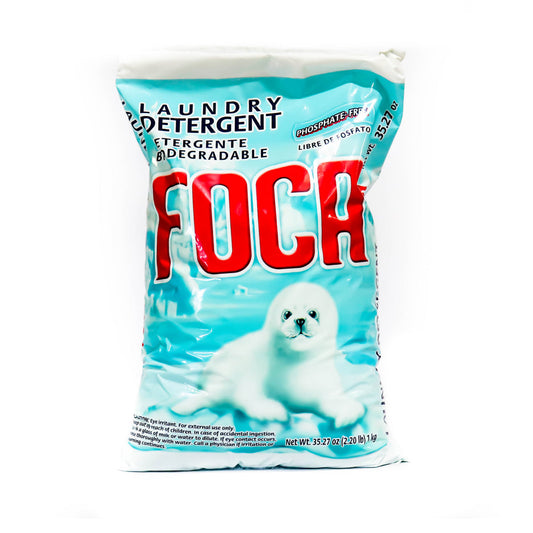 FOCA 1KG POWDER DETERGENT 18/CS