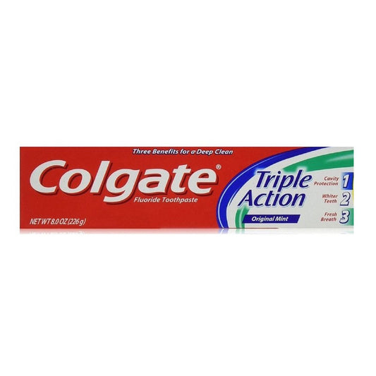 COLGATE 8OZ TOOTHPASTE TRIPLE ACTION 24/CS