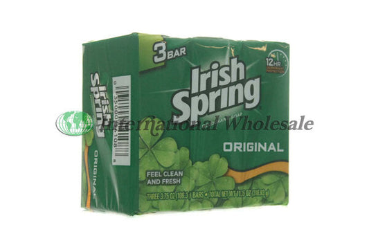 IRISH SPRING 3.75OZ BAR SOAP 8PK-ORIGINAL 9/CS