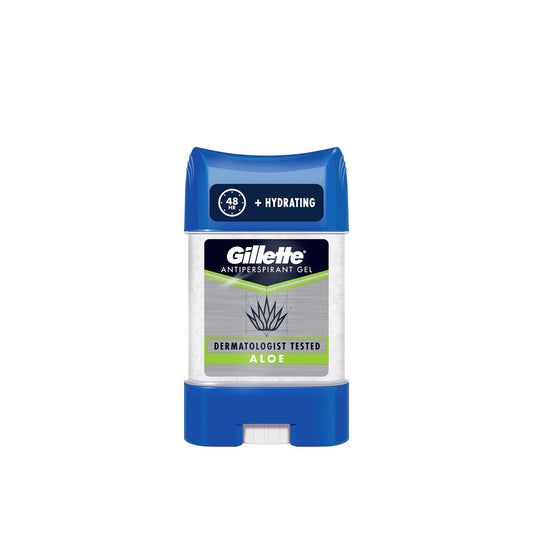 GILLETTE 70ML ANTI PRESPIRANT & DEODORANT ALOE 12/CS