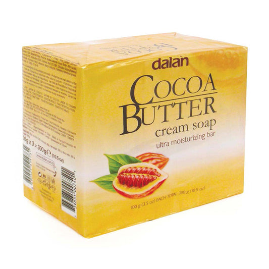 DALAN 3.17OZ BAR SOAP 3PK COCOA BUTTER 24/CS