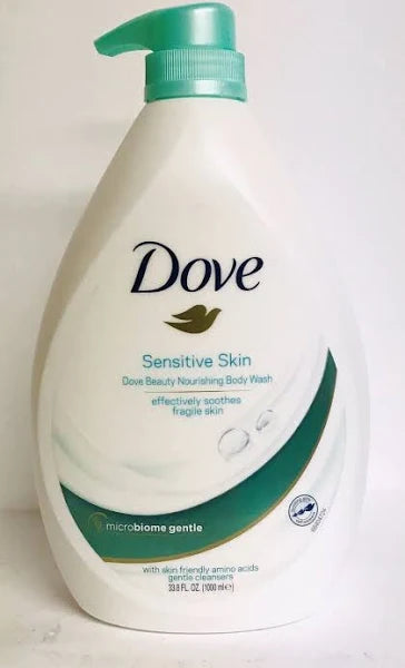 DOVE 33.8OZ BODY WASH SENSITIVE SKIN 12/CS