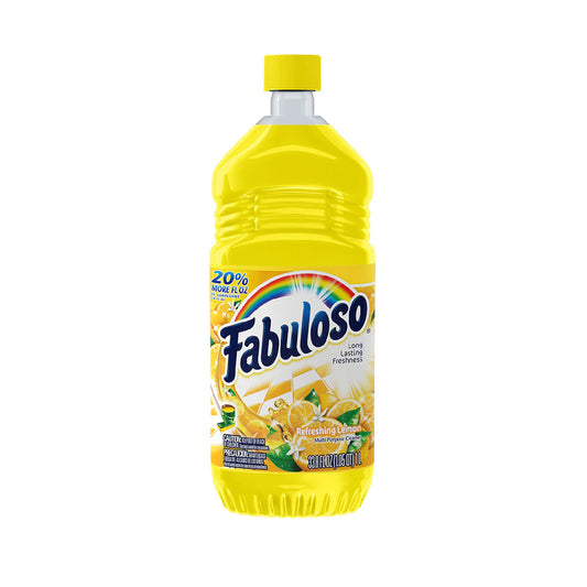 FABULOSO 56OZ CLEANER REFRESHING LEMON 6/CS